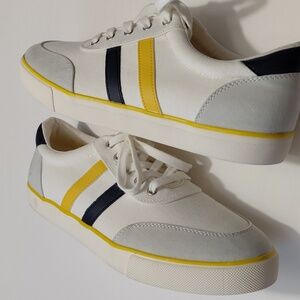 CLUB ROOM Men's Noah  Stripe Lace Up Sneakers - 9.5M